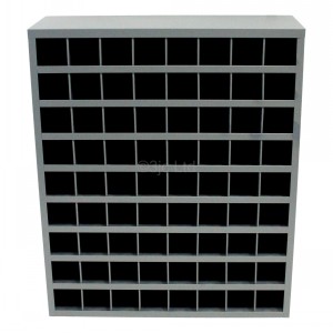 Storr Steel Bolt Bin Pigeon Hole Cabinet 72 Compartment